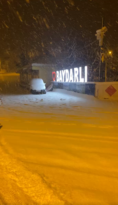 BAYDARLI’DA KARLA MÜCADELE SEFERBERLİĞİ
