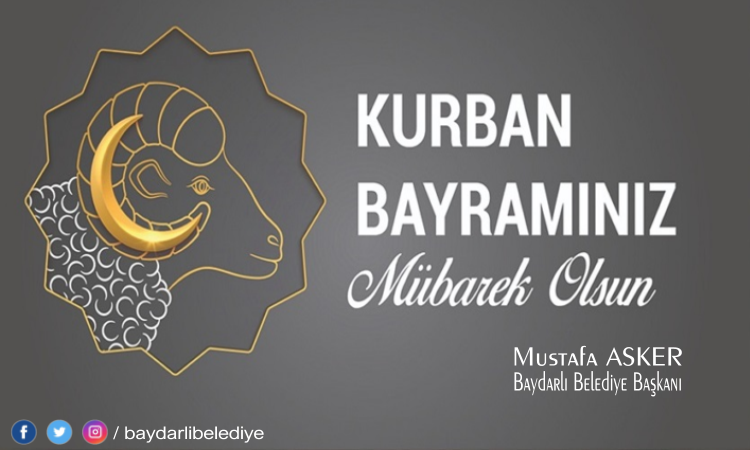 KURBAN BAYRAMINIZ MÜBAREK OLSUN