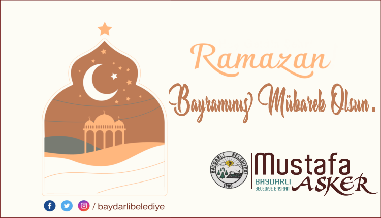 RAMAZAN BAYRAMIMIZ MÜBAREK OLSUN.